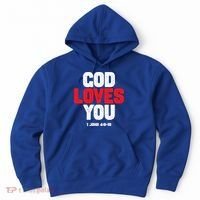 God Loves You Gift Hoodie thumb 0