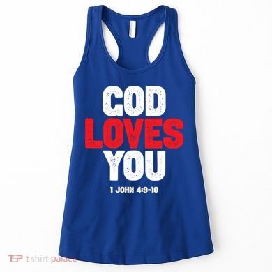 God Loves You Gift Women's Tank Top