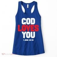 God Loves You Gift Women's Tank Top thumb 0