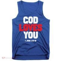 God Loves You Gift Tank Top thumb 0