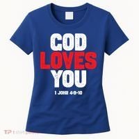 God Loves You Gift Women's T-Shirt thumb 0