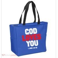 God Loves You Gift Tote Bag thumb 2