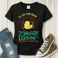 Go Live Your Dream The Snuggly Duckling Women's T-Shirt thumb 3