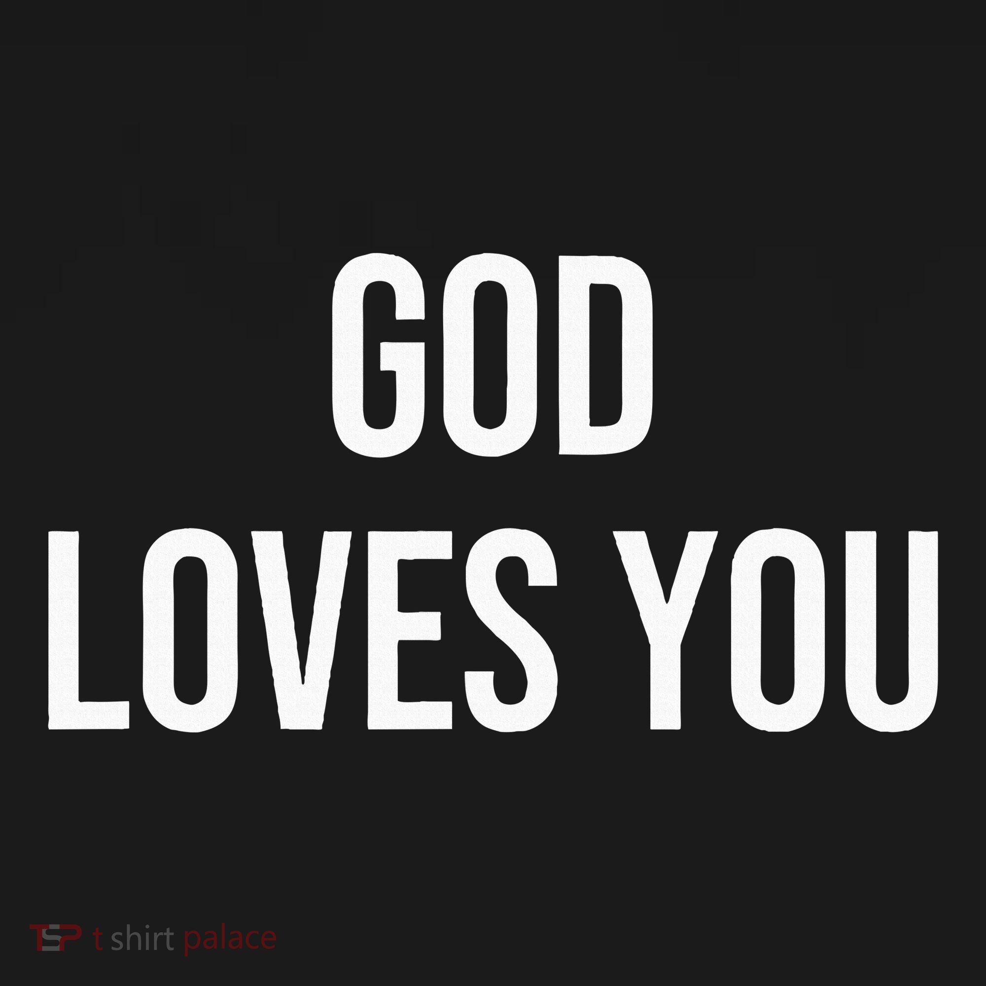 God Loves You USA-Made Doggie Bandana