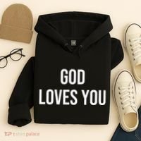 God Loves You Hoodie thumb 4