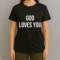 God Loves You T-Shirt thumb 4