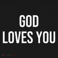 God Loves You Button thumb 1