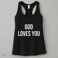 God Loves You Women's Tank Top thumb 3