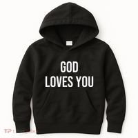 God Loves You Kids Hoodie thumb 0