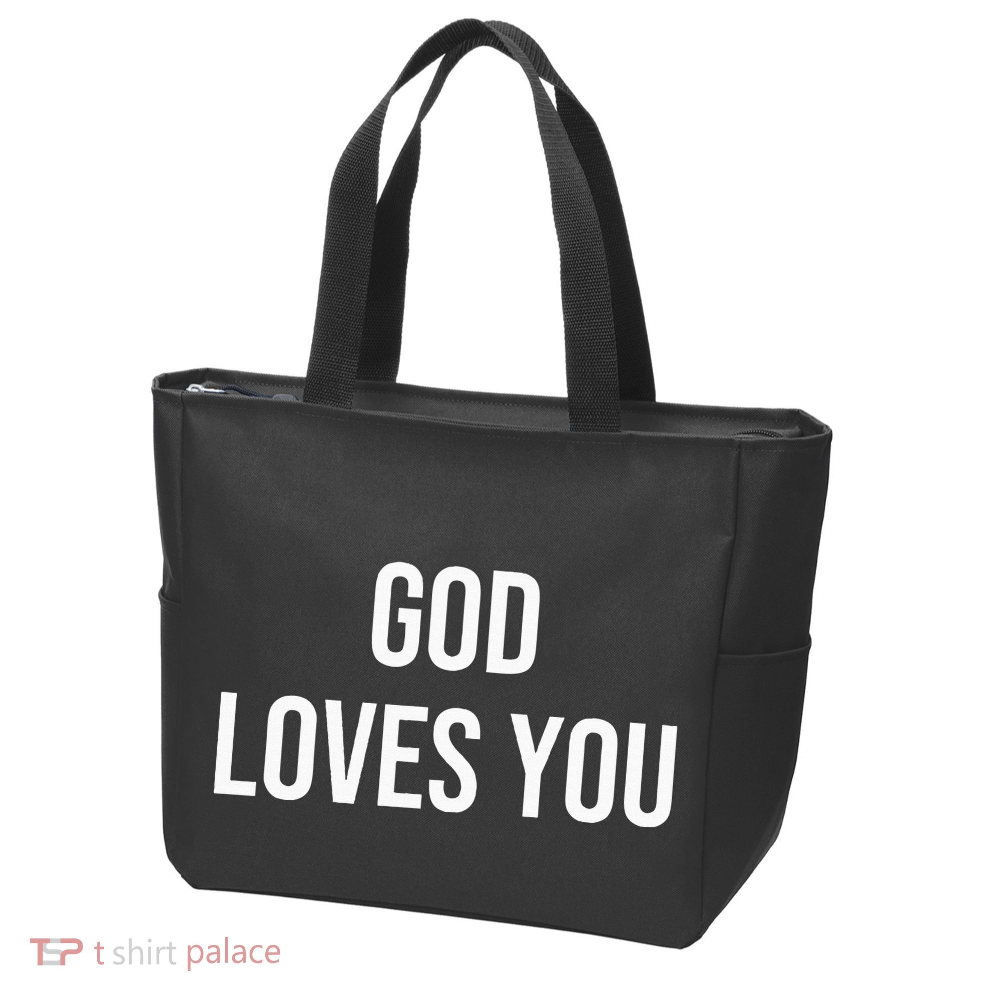 God Loves You Tote Bag