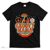 Groovy Mama 70s Aesthetic Nostalgia 1970S Retro Mom T-Shirt thumb 0