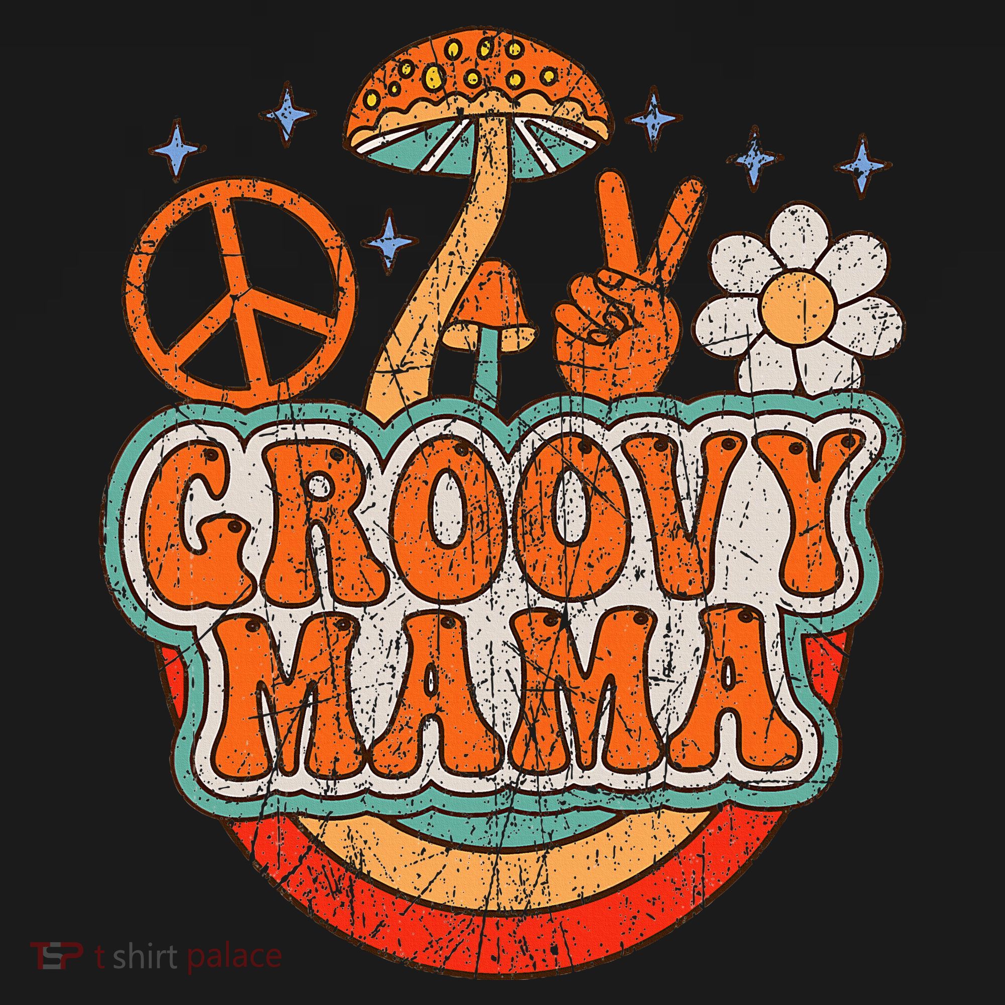 Groovy Mama 70s Aesthetic Nostalgia 1970S Retro Mom Mousepad