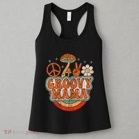 Groovy Mama 70s Aesthetic Nostalgia 1970S Retro Mom Women's Tank Top thumb 3