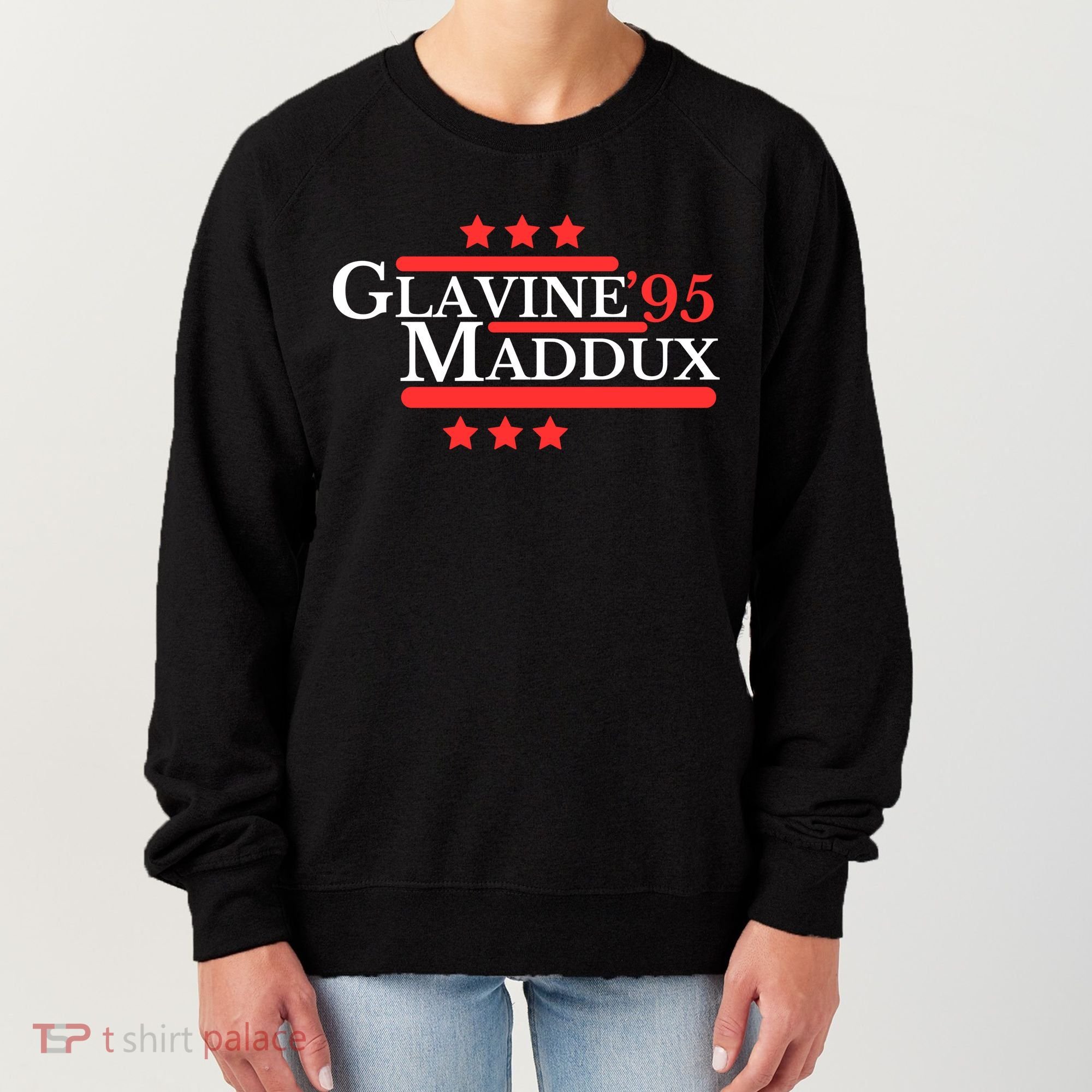 Glavine Maddux ’95 Women's Sweatshirt