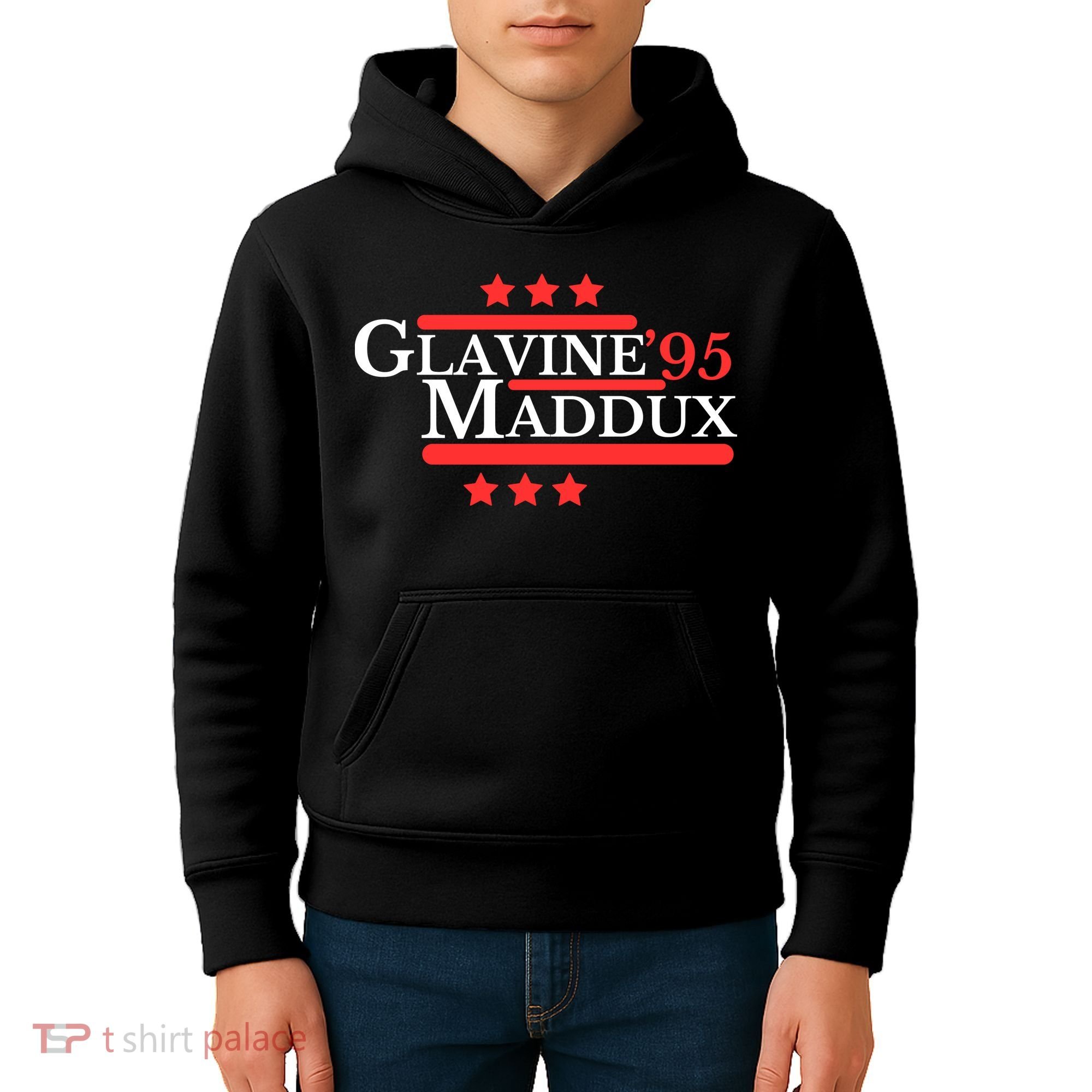 Glavine Maddux ’95 Kids Hoodie