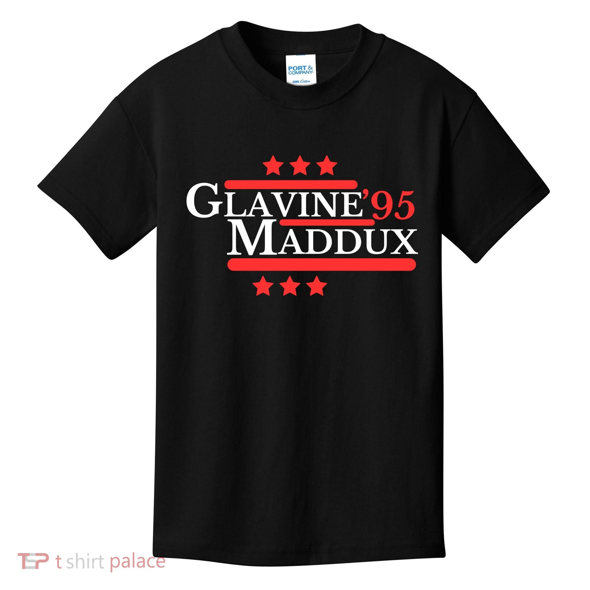 Glavine Maddux ’95 Kids T-Shirt