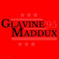Glavine Maddux ’95 Santa Hat thumb 1