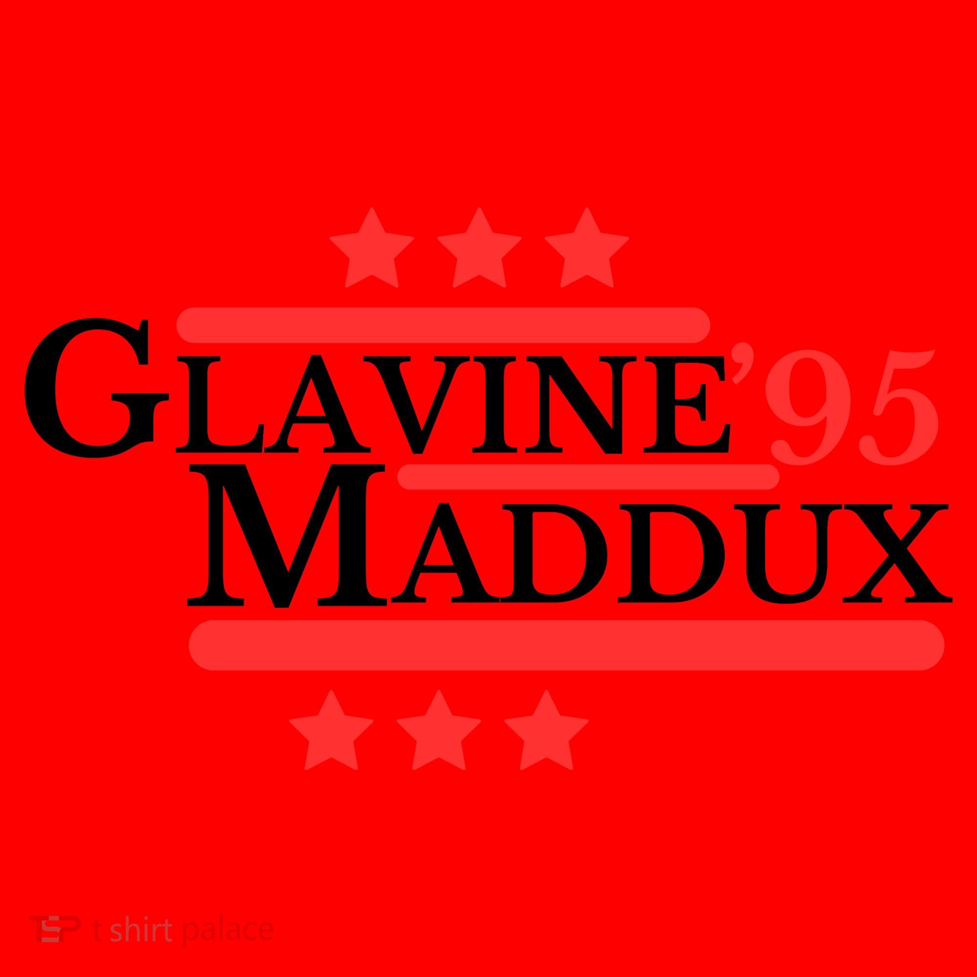 Glavine Maddux ’95 Santa Hat