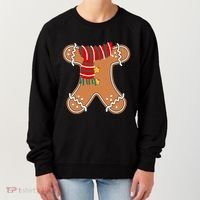 Gingerbread Man Adult Cookie Costume Women's Sweatshirt thumb 0