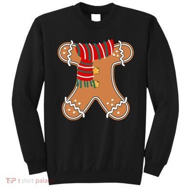 Gingerbread Man Adult Cookie Costume Sweatshirt