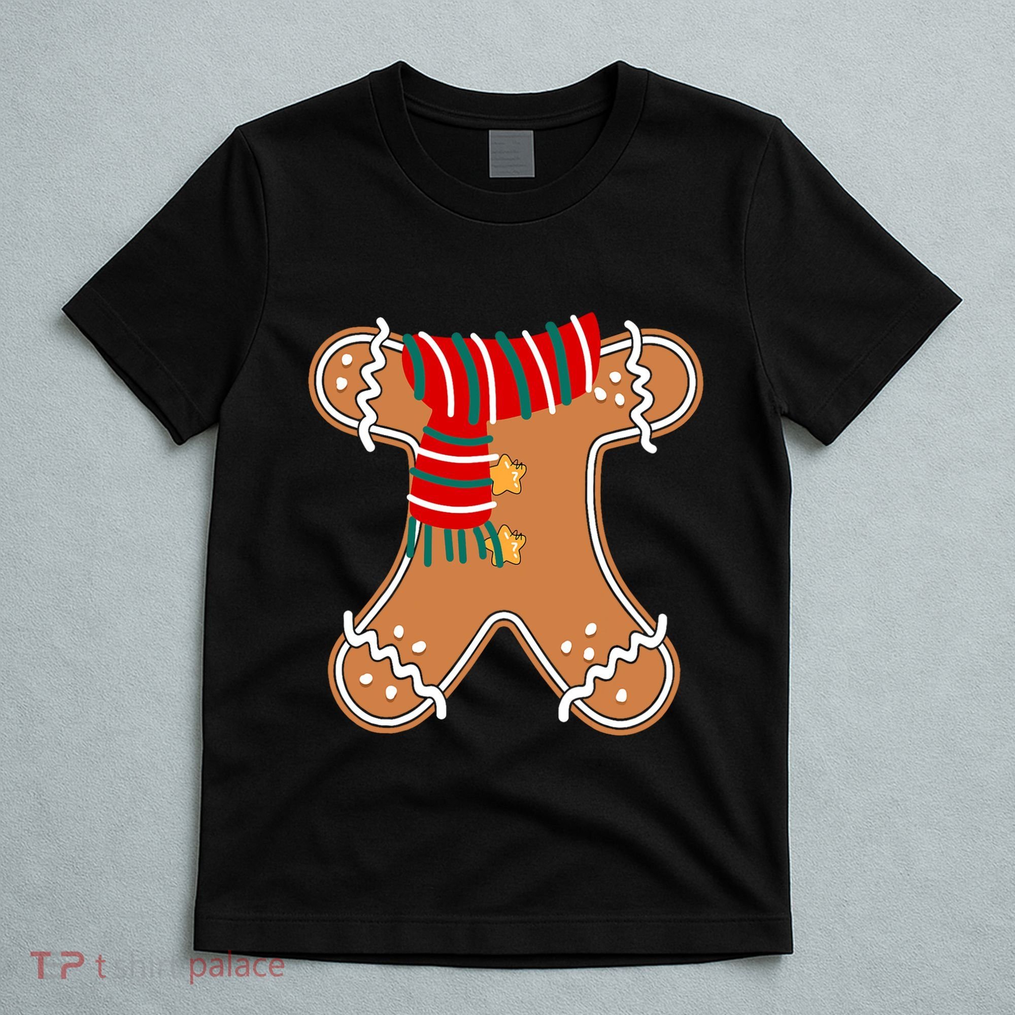 Gingerbread Man Adult Cookie Costume T-Shirt