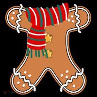 Gingerbread Man Adult Cookie Costume Ornament thumb 1