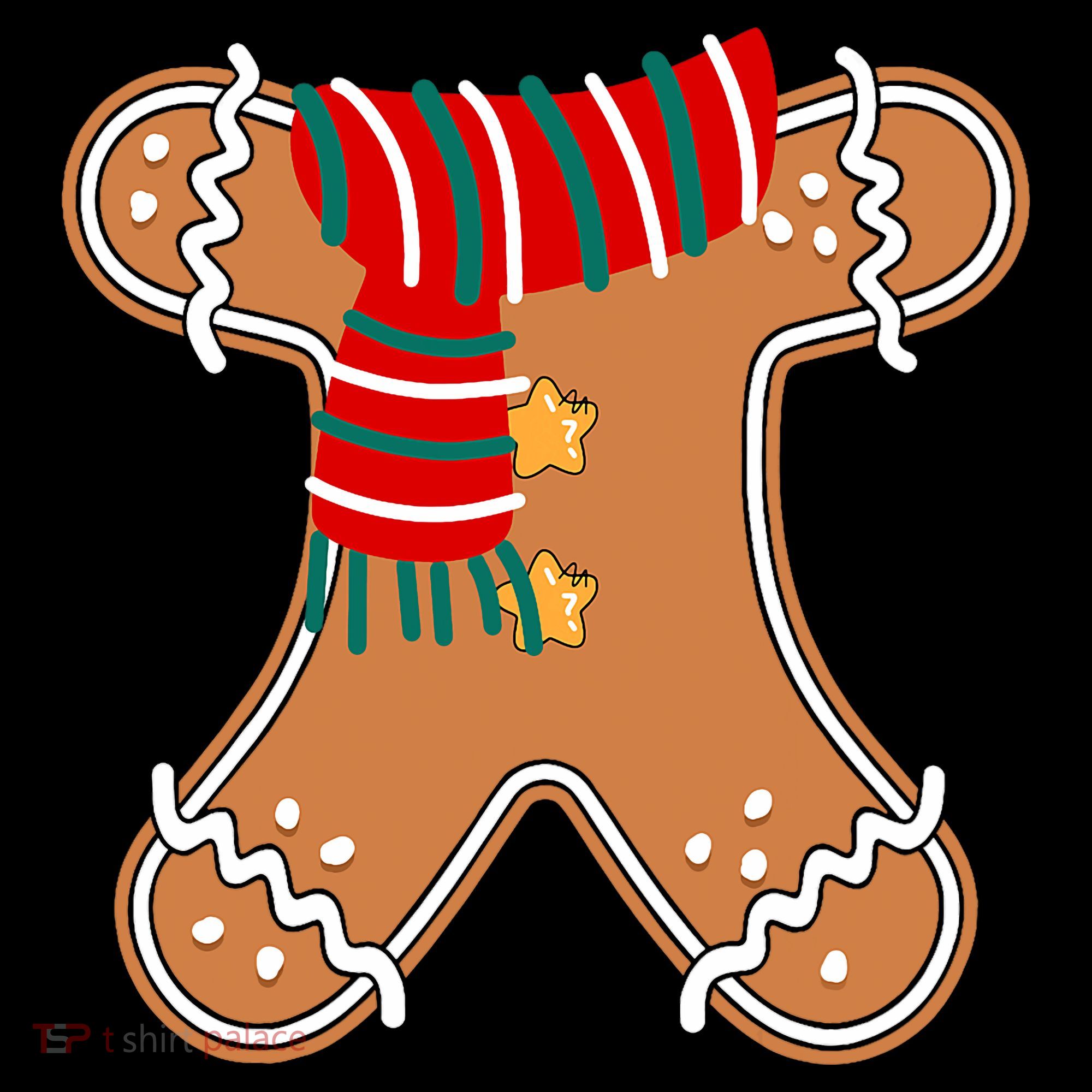 Gingerbread Man Adult Cookie Costume Ornament