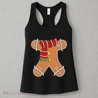 Gingerbread Man Adult Cookie Costume Women's Tank Top thumb 3