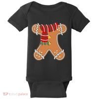 Gingerbread Man Adult Cookie Costume Baby Bodysuit thumb 0