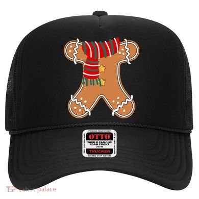 Gingerbread Man Adult Cookie Costume Hat