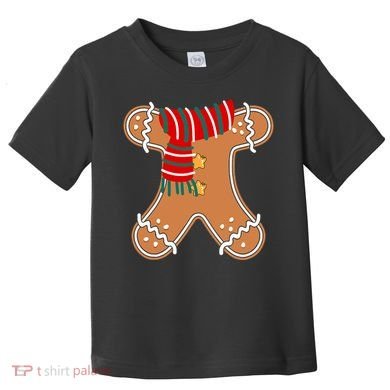 Gingerbread Man Adult Cookie Costume Toddler T-Shirt