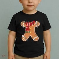 Gingerbread Man Adult Cookie Costume Toddler T-Shirt thumb 2
