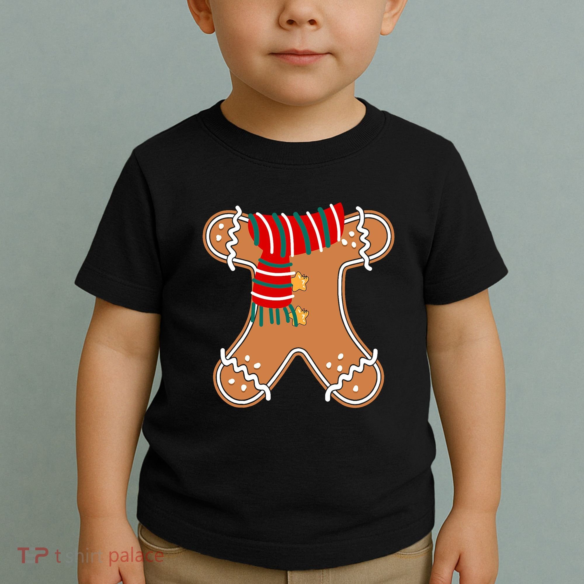 Gingerbread Man Adult Cookie Costume Toddler T-Shirt
