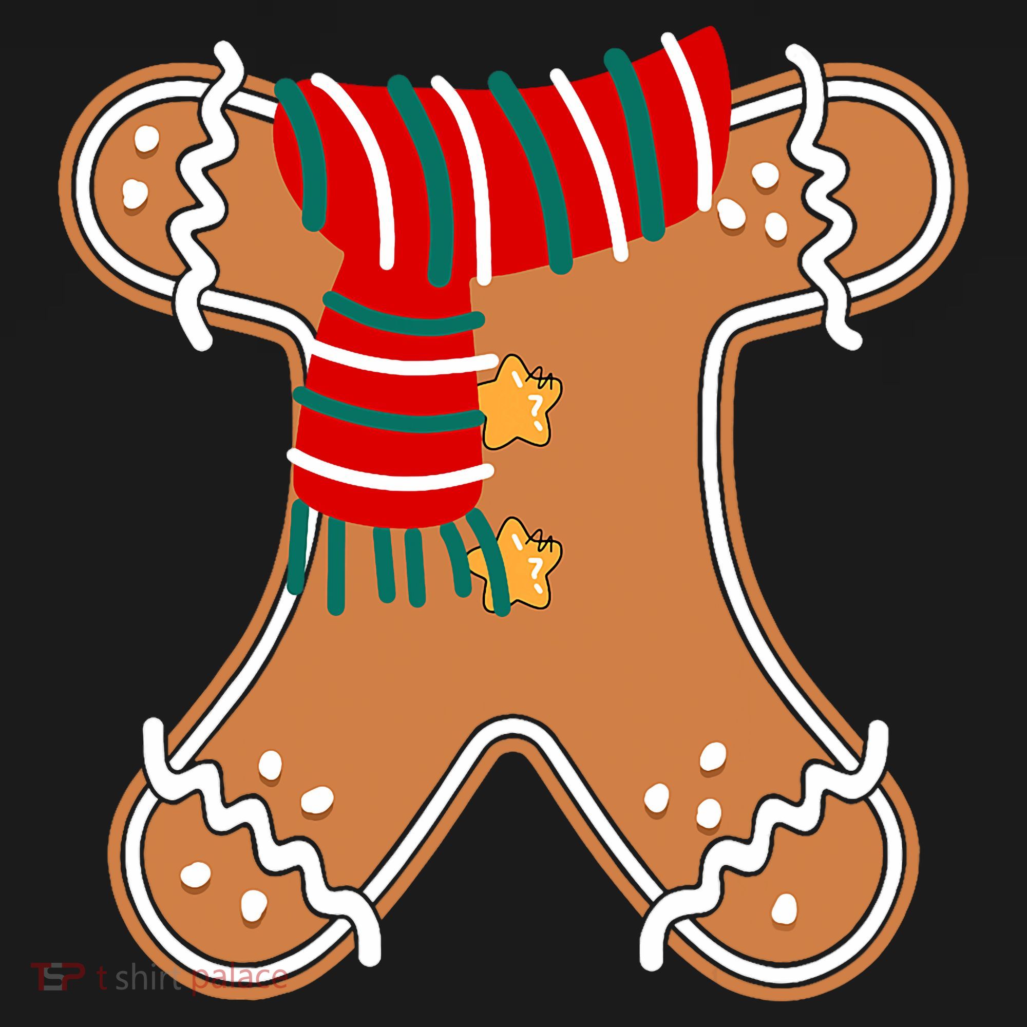 Gingerbread Man Adult Cookie Costume Kids Sweatshirt