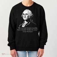 George Me and my homies woulda been stacking bodies by now Women's Sweatshirt thumb 0