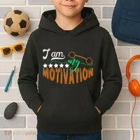 Gym Motivation Apparel Kids Hoodie thumb 2
