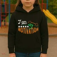 Gym Motivation Apparel Kids Hoodie thumb 3