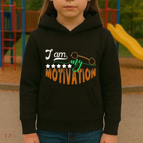 Gym Motivation Apparel Kids Hoodie
