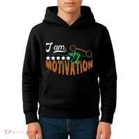 Gym Motivation Apparel Kids Hoodie thumb 4