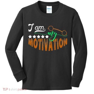 Gym Motivation Apparel Kids Long Sleeve Shirt