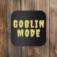 Goblin Mode Animals Going Goblin Mode Coaster thumb 0