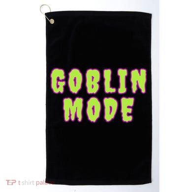 Goblin Mode Animals Going Goblin Mode Golf Towel