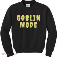Goblin Mode Animals Going Goblin Mode Kids Sweatshirt thumb 0