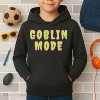 Goblin Mode Animals Going Goblin Mode Kids Hoodie thumb 2