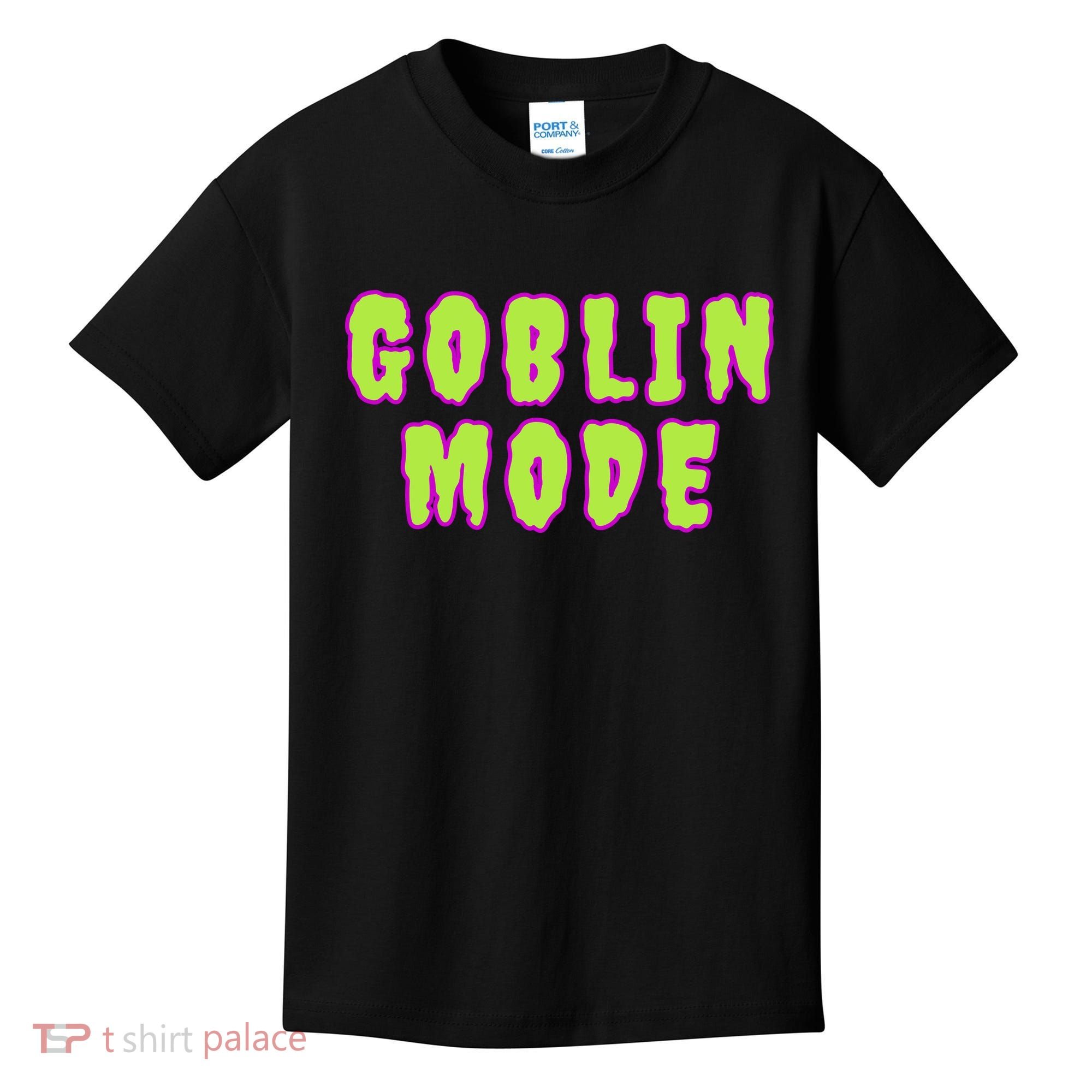 Goblin Mode Animals Going Goblin Mode Kids T-Shirt