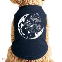 Goblincore Moon Aesthetic Dark Academia Mushroom Doggie Tank thumb 0