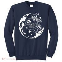 Goblincore Moon Aesthetic Dark Academia Mushroom Sweatshirt thumb 0