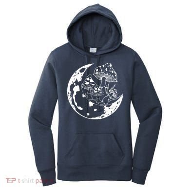 Goblincore Moon Aesthetic Dark Academia Mushroom Women's Hoodie