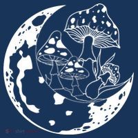 Goblincore Moon Aesthetic Dark Academia Mushroom Women's Hoodie thumb 2