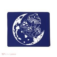 Goblincore Moon Aesthetic Dark Academia Mushroom Mousepad thumb 0